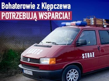 Wesprzyjmy Bohaterów! Strażacy z&nbsp;OSP w&nbsp;Klępczewie pilnie potrzebują wyposażenia! - zdjęcie główne