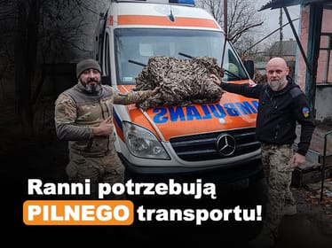 Awaria silnika odbiera nam możliwość pomocy w rejonie Donbasu... - main photo