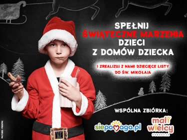 Podaruj dzieciom Święta pełne uśmiechu – zostań Świętym Mikołajem! - zdjęcie główne