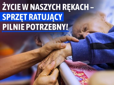 💙 Podaruj oddech – pomóż nam zakupić respirator dla Hospicjum w Stróżach 💙 - zdjęcie główne