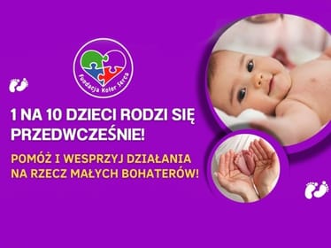 Trudny start - pomoc dla dzieci i rodziców wcześniaków. - zdjęcie główne