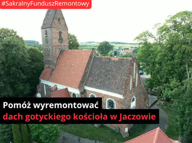 Remont dachu kościoła w Jaczowie (II etap) - zdjęcie główne