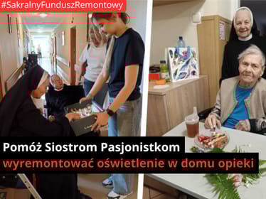 💡✝️ Pomóż siostrom pasjonistkom wyremontować oświetlenie w Domu Opieki (II etap) - main photo