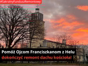 ⛪ 🚨 Dokończenie remontu dachu zabytkowego kościoła franciszkanów w Helu - zdjęcie główne