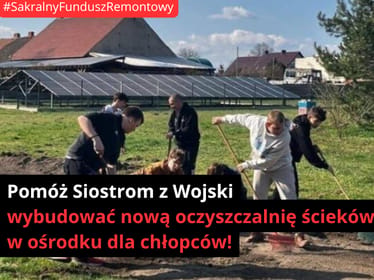 🏚️ Wymiana oczyszczalni ścieków w ośrodku dla chłopców (II etap) - zdjęcie główne
