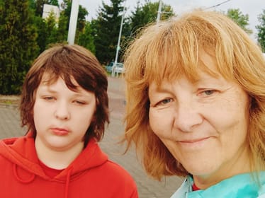 Barbara Izbińska, Konrad i Simon Rajchert - zdjęcie główne