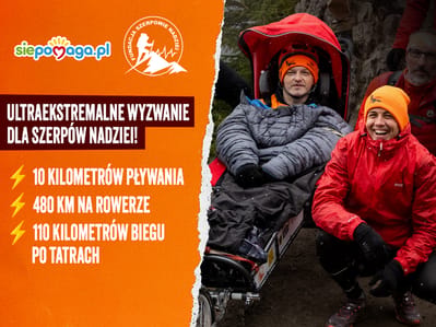 Ultraekstremalna akcja charytatywna dla Szerpów Nadziei! - zdjęcie główne
