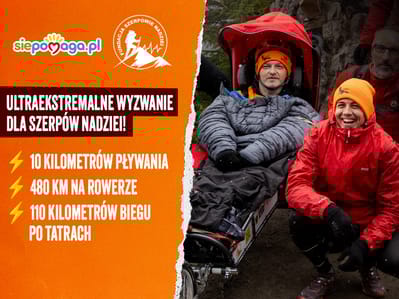 Ultraekstremalna akcja charytatywna dla Szerpów Nadziei! - zdjęcie główne