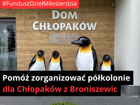 ⛱️&nbsp;🐧 Półkolonie dla&nbsp;wyjątkowych Chłopaków z&nbsp;Broniszewic - 2026&nbsp;- zdjęcie główne