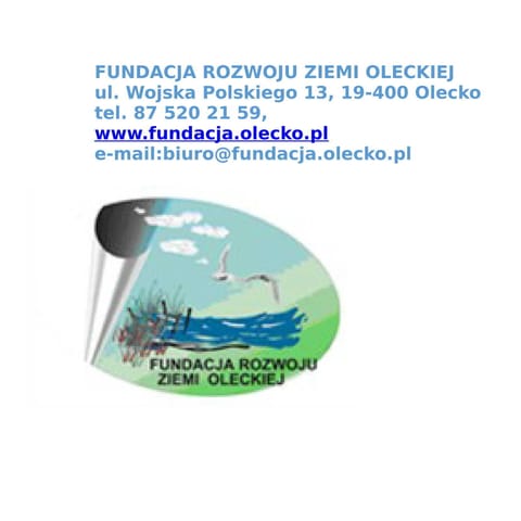 Fundacja Rozwoju Ziemi Oleckiej - Organization logo