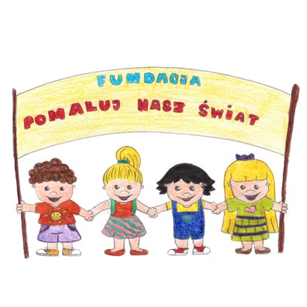 Fundacja Pomaluj Nasz Świat - logo organizacji