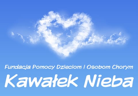 Fundacja KAWAŁEK NIEBA - logo organizacji