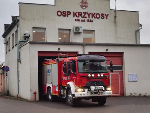 Ochotnicza Straż Pożarna w&nbsp;Krzykosach - logo organizacji