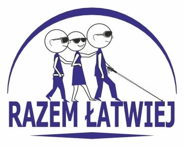 STOWARZYSZENIE NIEWIDOMYCH I SŁABOWIDZĄCYCH " RAZEM ŁATWIEJ" - Organization logo