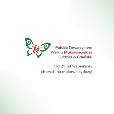 Polskie Towarzystwo Walki z Mukowiscydozą Oddział w Gdańsku - Organization logo