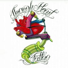 Through Heart Tattoo