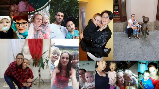 Serduszka z Matki Polki w Łodzi