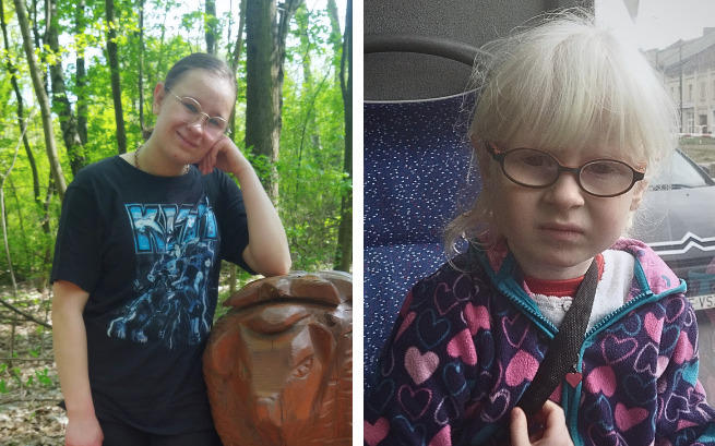 Agatka i Basia Czerwińskie