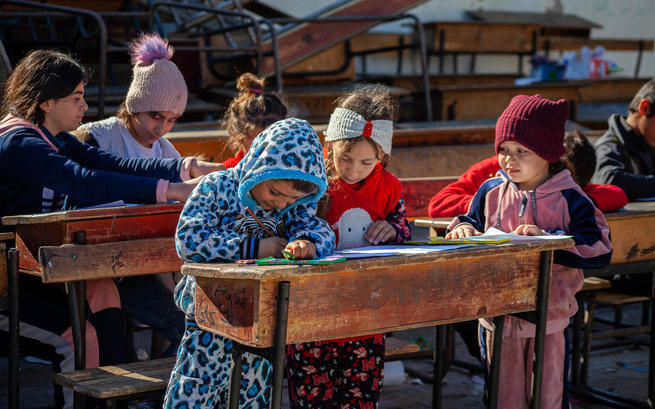 Najpierw wojna, teraz trzęsienie ziemi - pomóż dzieciom w Syrii