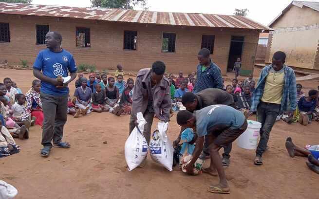 Pomoc ofiarom cyklonu w Malawi