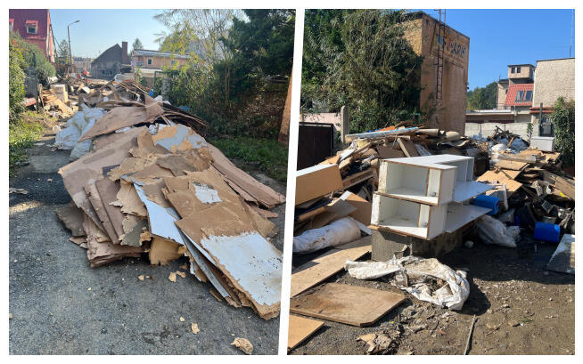 Pomoc powodzianom z województwa opolskiego