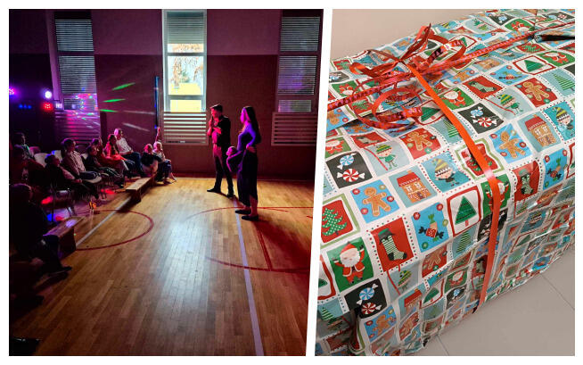 Mikołajkowe Warsztaty Teatralne dla DZIECI z Wioski Dziecięcej w Biłgoraju Fundacja Potrzeba Spotkania