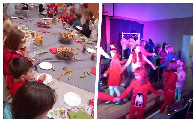 Mikołajkowe Warsztaty Teatralne dla DZIECI z Wioski Dziecięcej w Biłgoraju Fundacja Potrzeba Spotkania