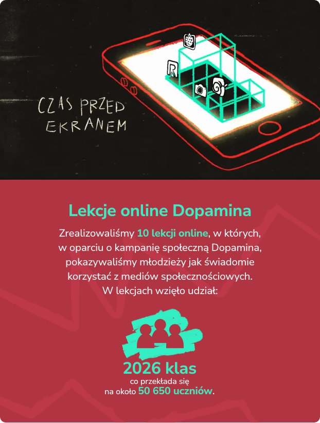 Razem chrońmy dzieci oraz młodzież przed zagrożeniami w sieci.