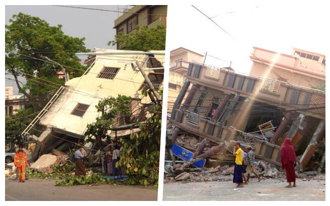 Silne trzęsienie ziemi wstrząsnęło Mjanmą