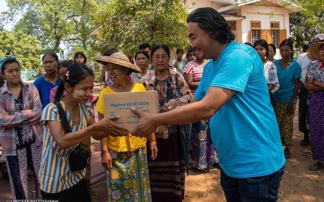 Silne trzęsienie ziemi wstrząsnęło Mjanmą
