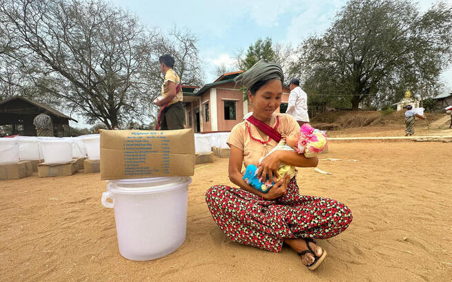 Silne trzęsienie ziemi wstrząsnęło Mjanmą