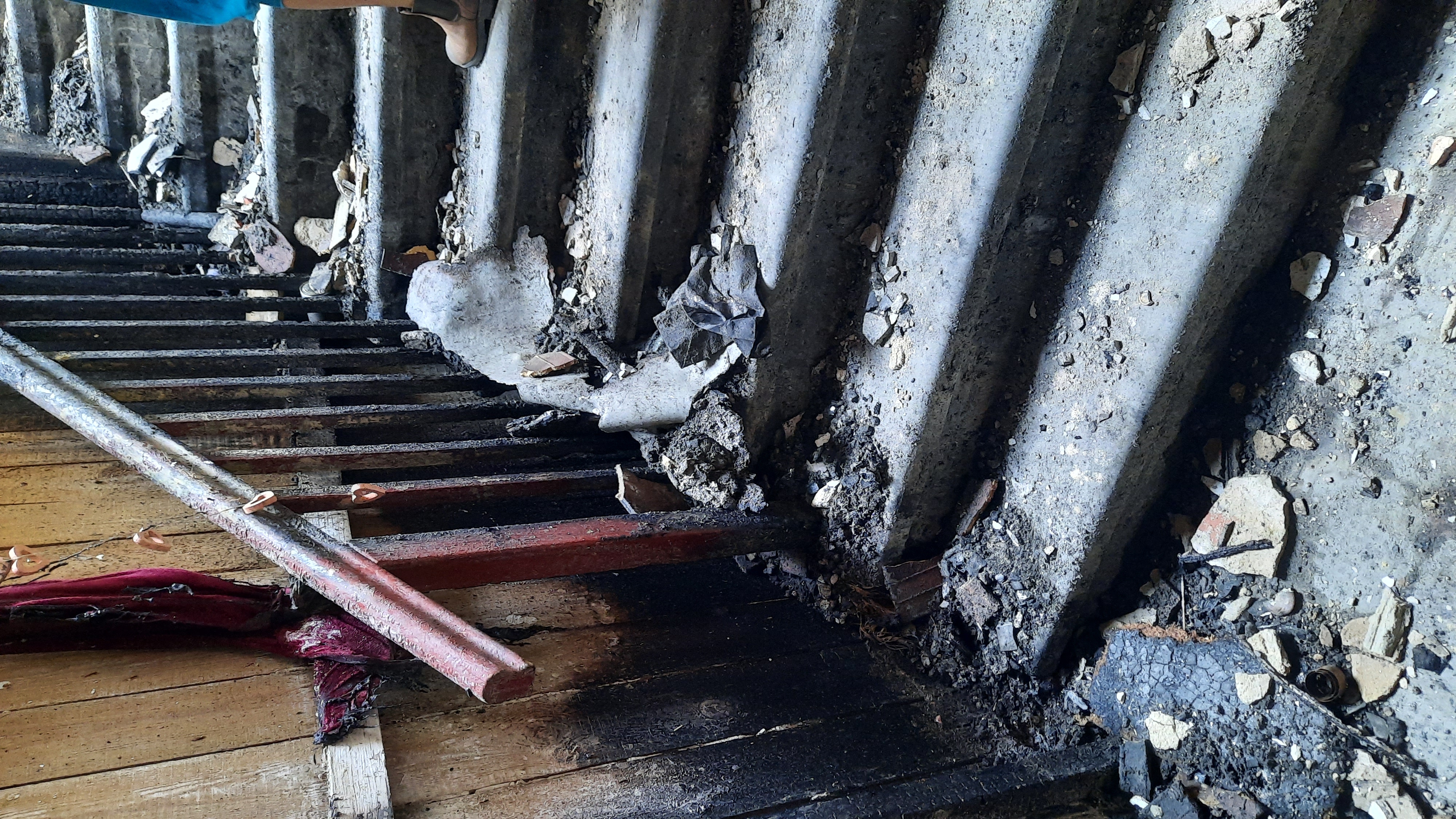 Pomoc pogorzelcom Ochotnicza Straż Pożarna w Kopaczowie