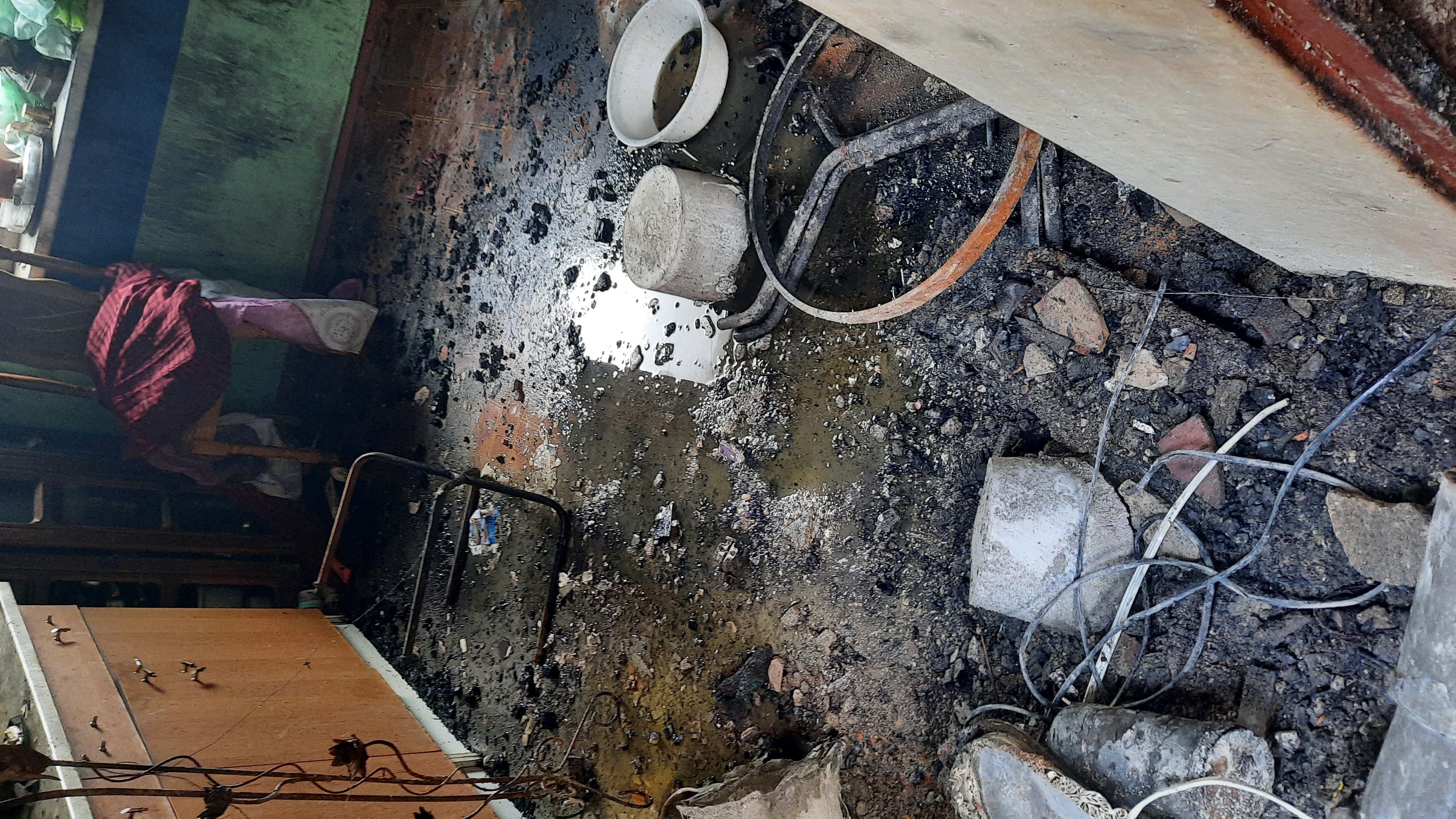 Pomoc pogorzelcom Ochotnicza Straż Pożarna w Kopaczowie