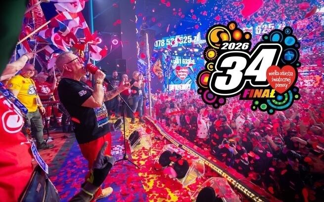 34. Finał WOŚP Wielka Orkiestra Świątecznej Pomocy