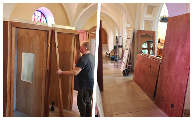 Nowy dźwiękoszczelny konfesjonał