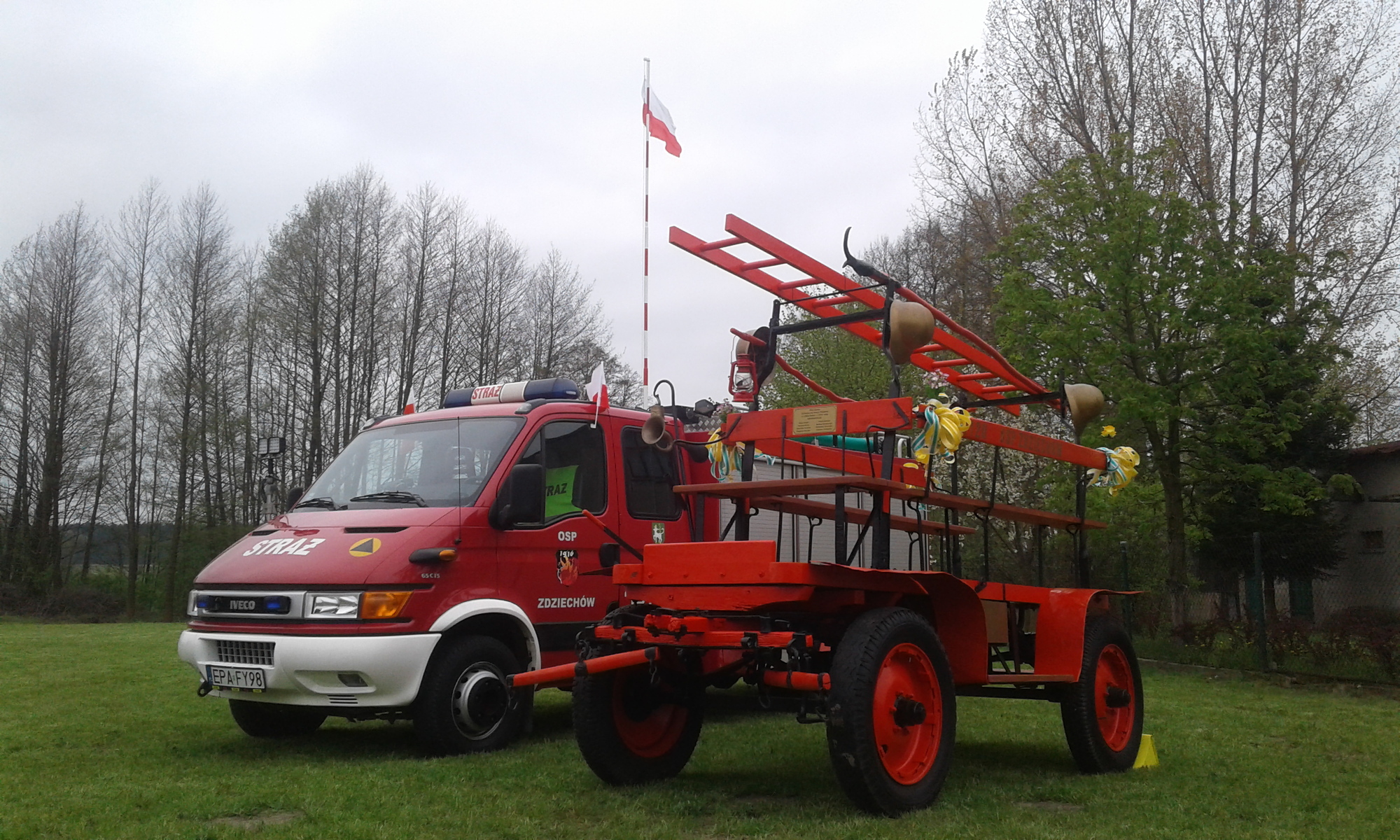 Ochotnicza Straż Pożarna w Zdziechowie - logo