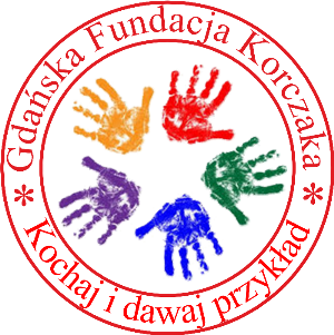Gdańska Fundacja Korczaka "Kochaj i&nbsp;dawaj przykład" - logo
