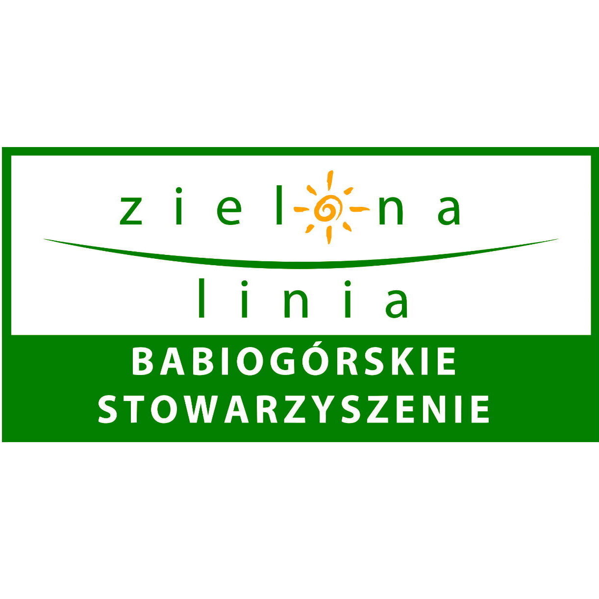 Babiogórskie Stowarzyszenie ZIELONA LINIA - logo