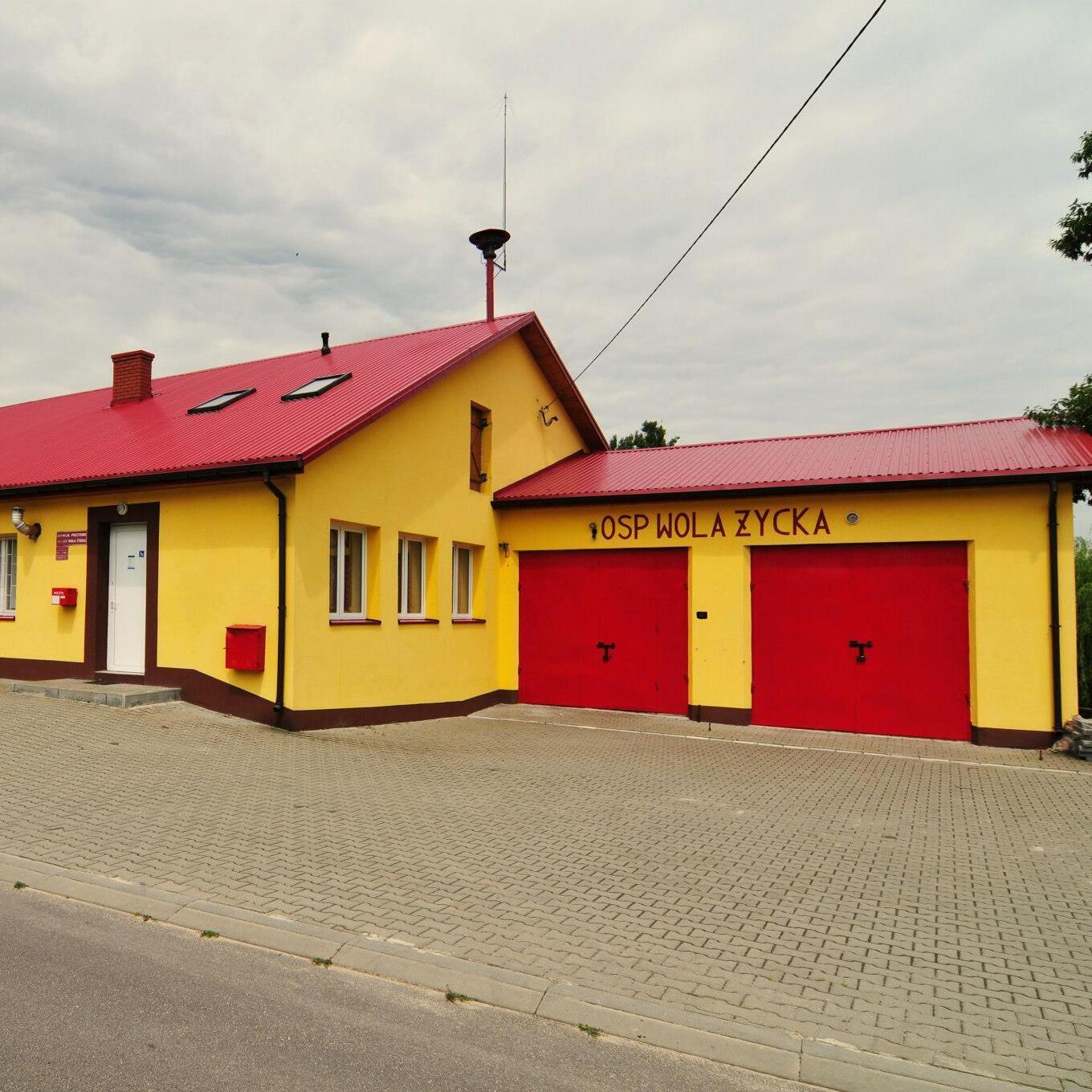 OSP  Woli Życkiej - logo