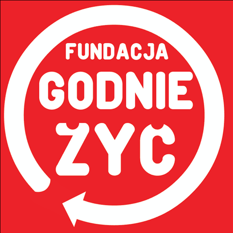 Fundacja Godnie Żyć - logo