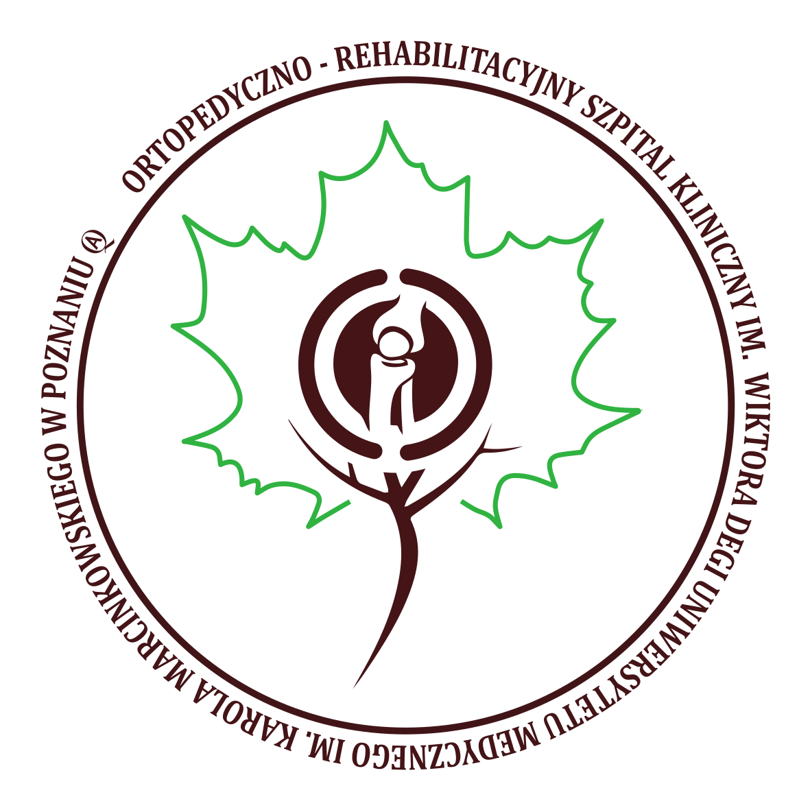 Ortopedyczno-Rehabilitacyjny Szpital Kliniczny im. Wiktora Degi Uniwersytetu Medycznego im. Karola Marcinkowskiego w Poznaniu - logo