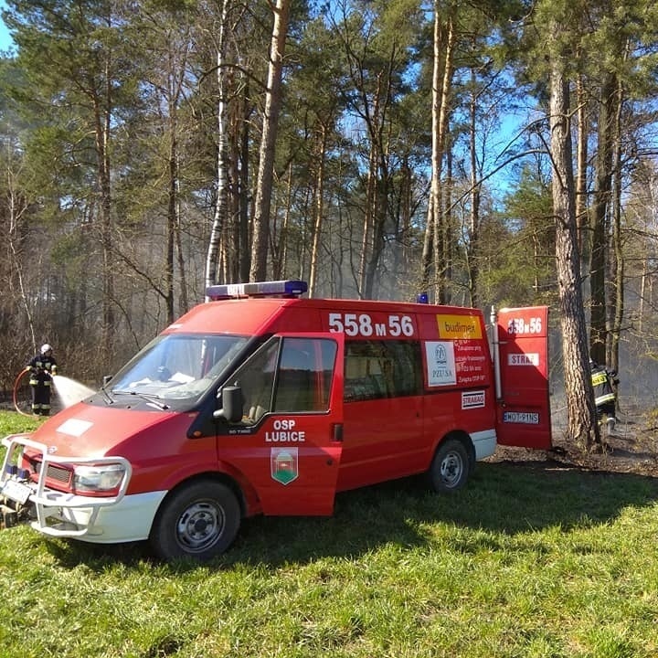 OCHOTNICZA STRAŻ POŻARNA W LUBICACH - logo