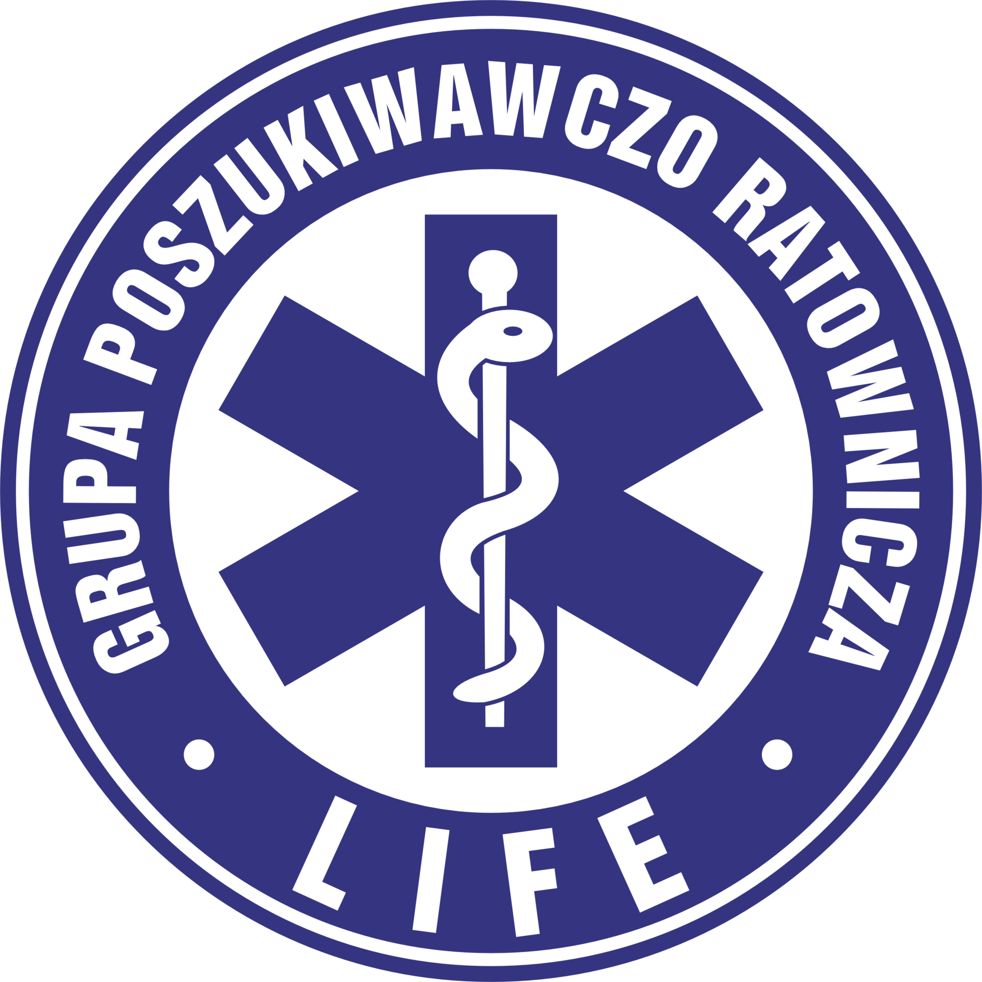Grupa Poszukiwawczo-Ratownicza LIFE - logo