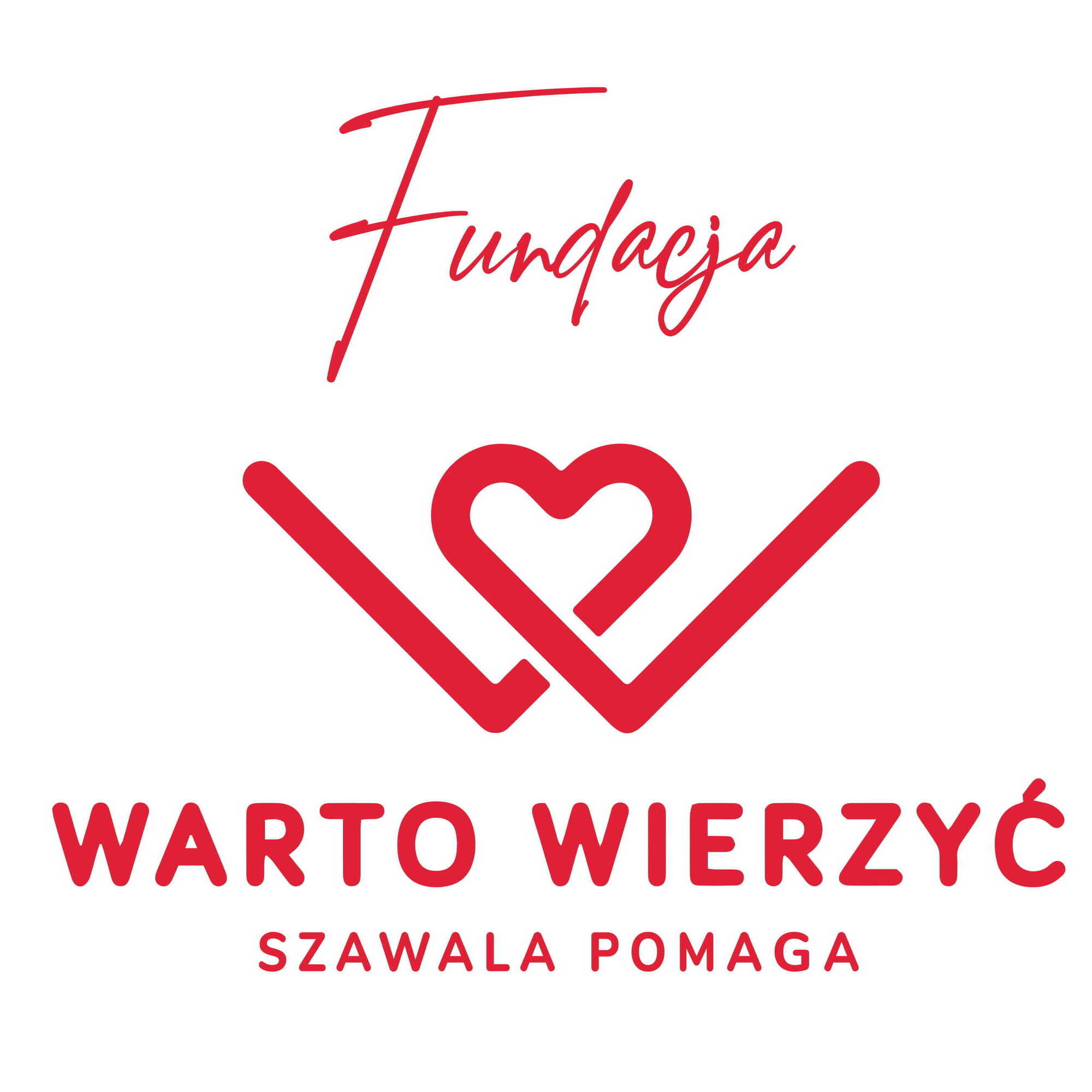 Fundacja Warto Wierzyć-Szawala Pomaga - logo