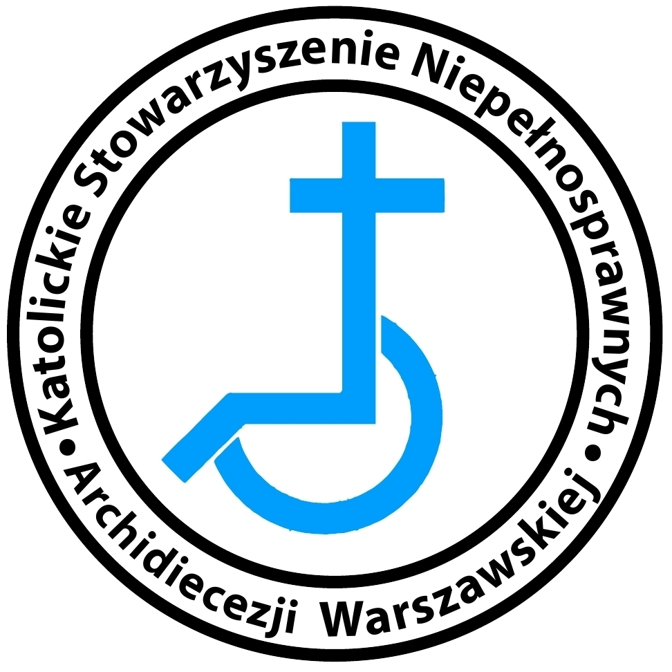 Katolickie Stowarzyszenie Niepełnosprawnych Archidiecezji Warszawskiej - logo