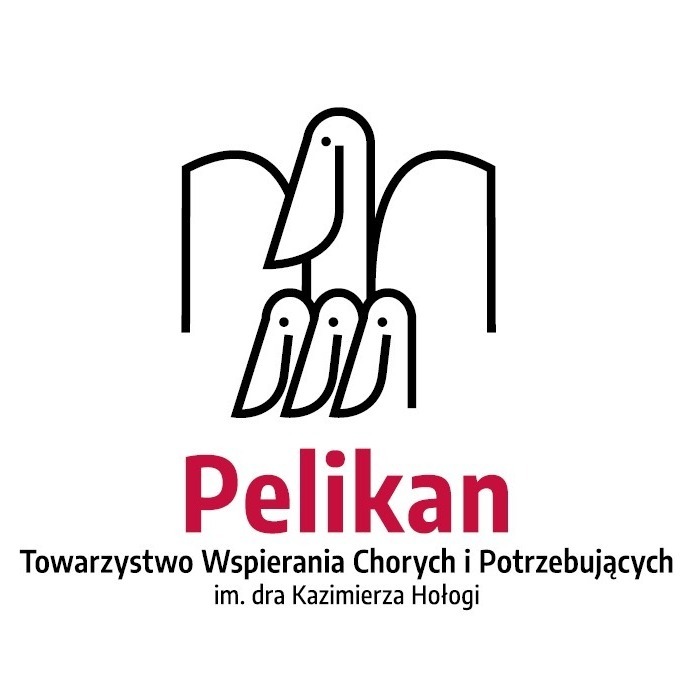 Pelikan Towarzystwo Wspierania Chorych i Potrzebujących im dra Kazimierza Hołogi - logo