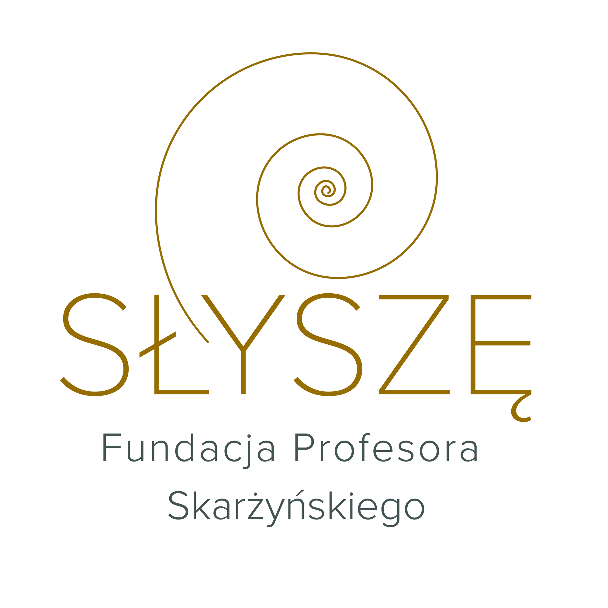 FUNDACJA PROFESORA SKARŻYŃSKIEGO "SŁYSZĘ" - logo