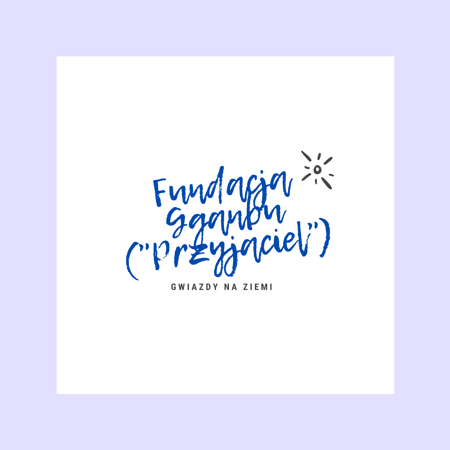 Gganbu ("Przyjaciel"). Gwiazdy na ziemi - logo