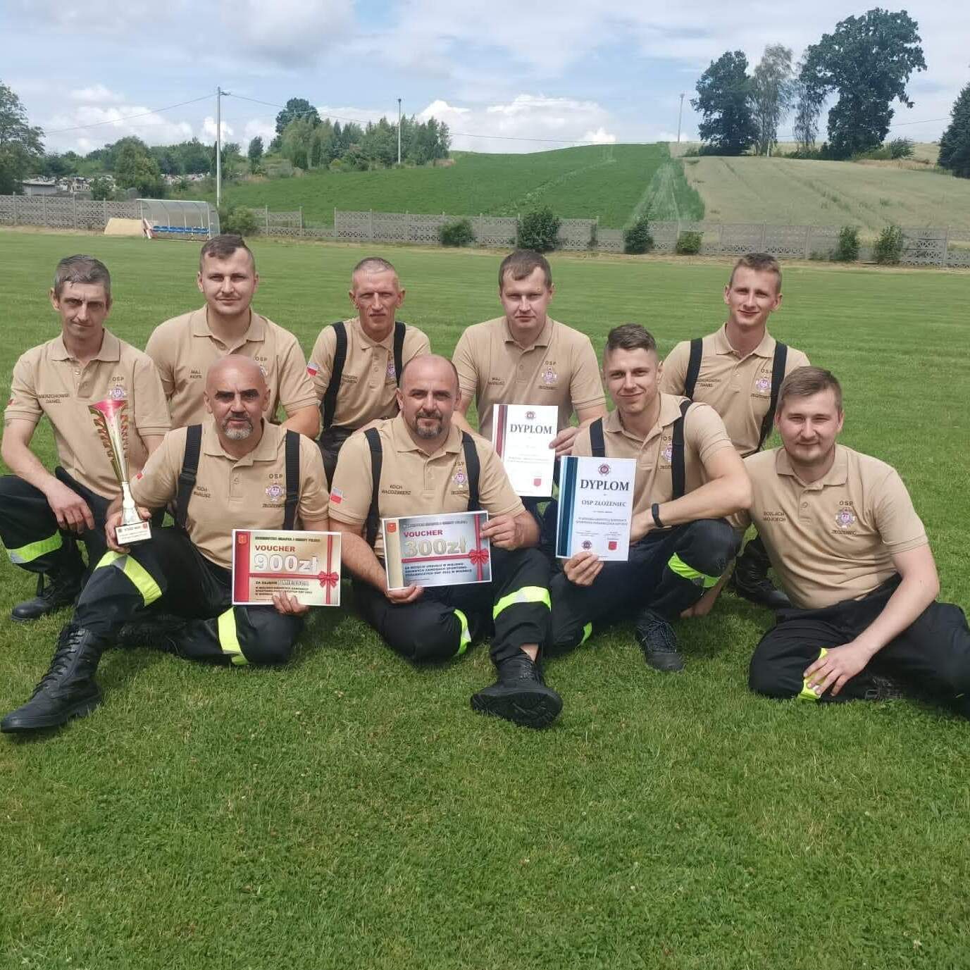 OSP Złożeniec - logo