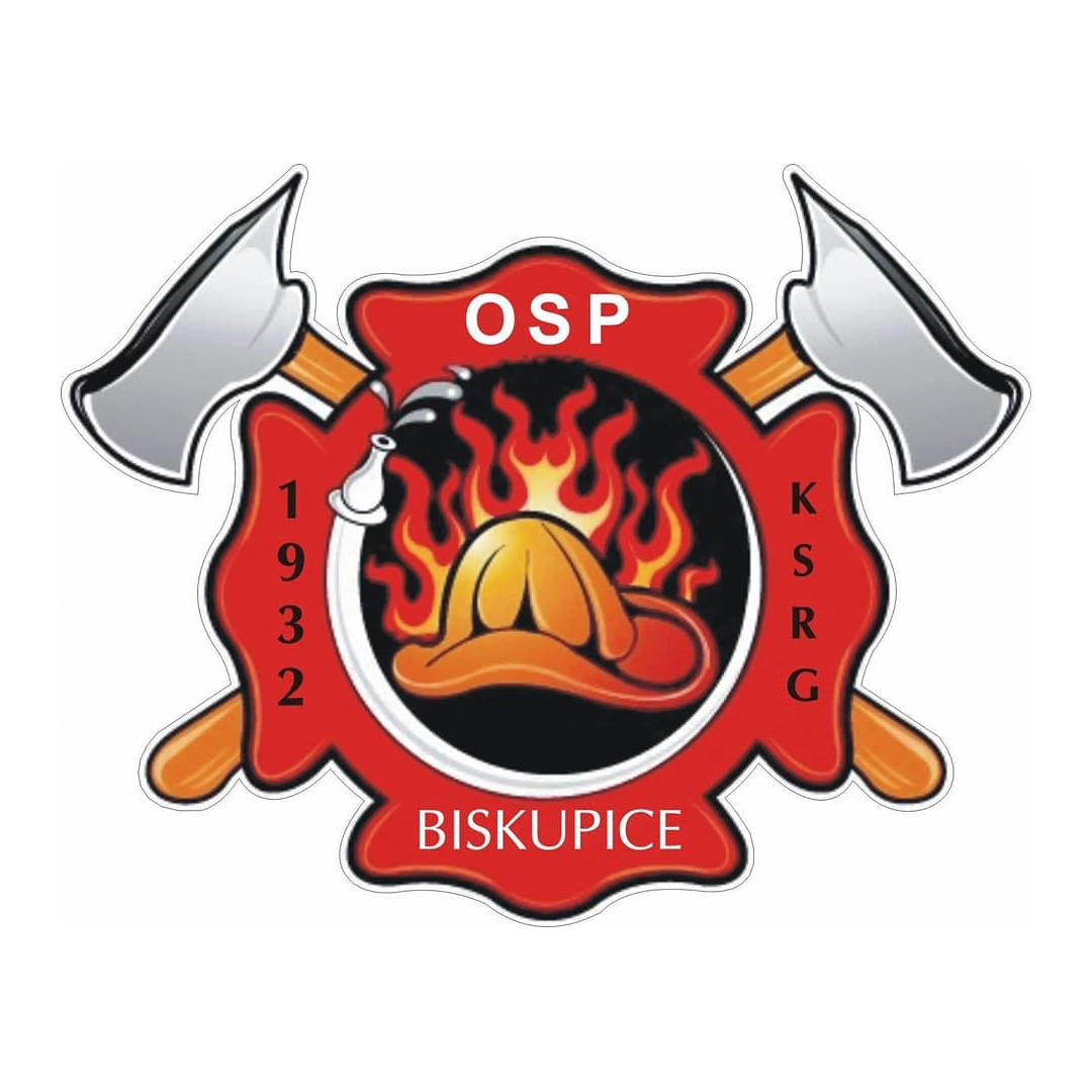 OCHOTNICZA STRAŻ POŻARNA W BISKUPICACH - logo